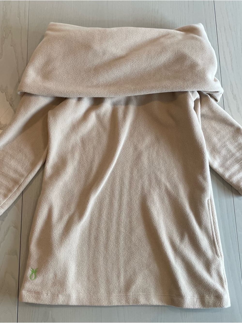 Dudley Stephens Calyer Cowl Neck Fleece Sweater - Small